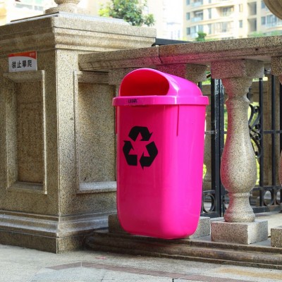 High quality best price outdoor dustbin wall mounted