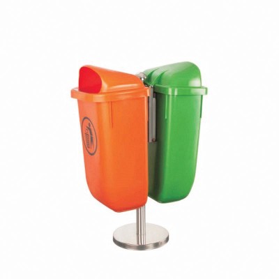 Taizhou Legal Good quality reliable manufacturer 2 in 1 dustbin